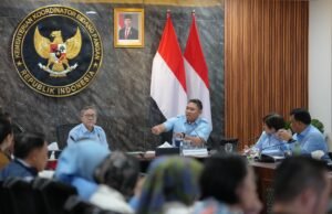 BGN Terapkan Sistem Digitalisasi untuk Awasi Seluruh Proses Program MBG Rakortas BGN dengan Kemenko Pangan 29 Juli 2026. Foto: BGN